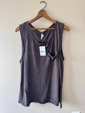 NWT Free People We The Free Weekend Warrior Striped Tank